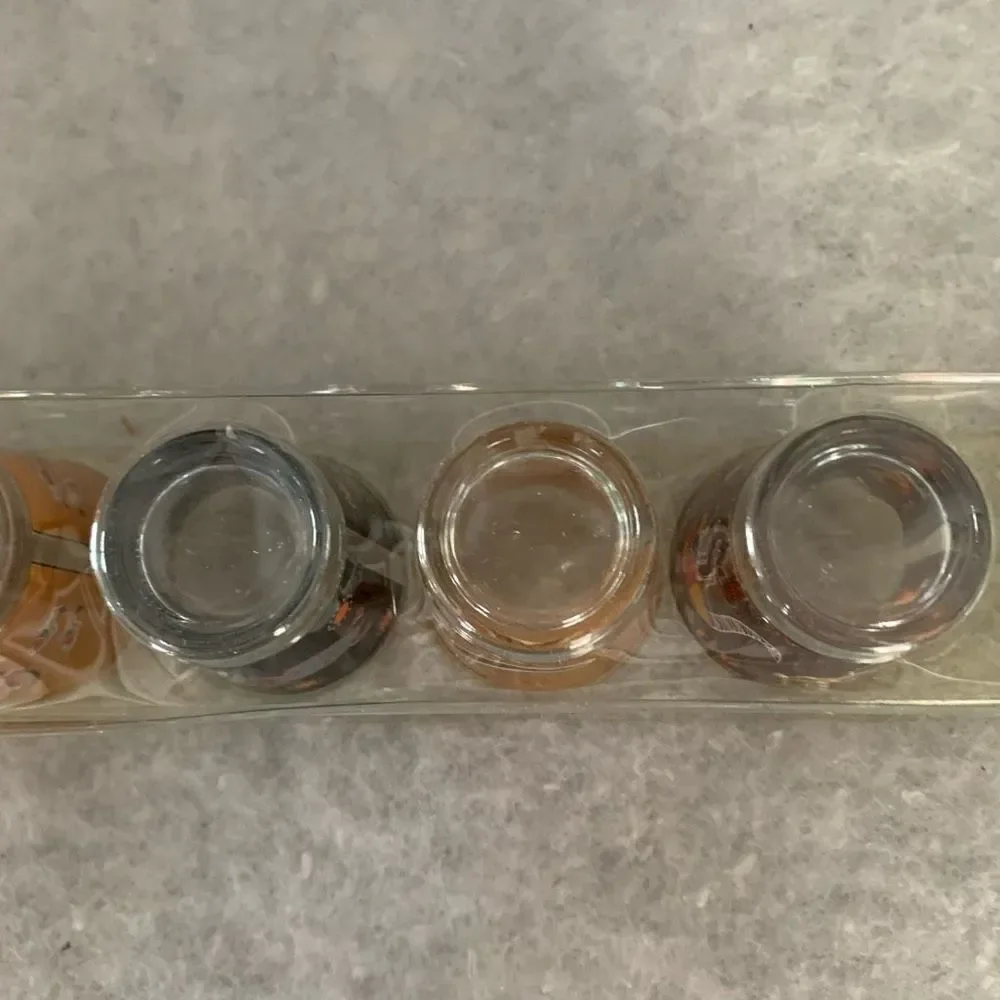 Set of 5 Australia Aboriginal Art Shot Glasses *New*